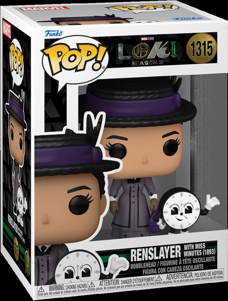 Marvel: Funko Pop! - Loki Season 2 - Renslayer With Miss Minutes (Vinyl Figure 1315)