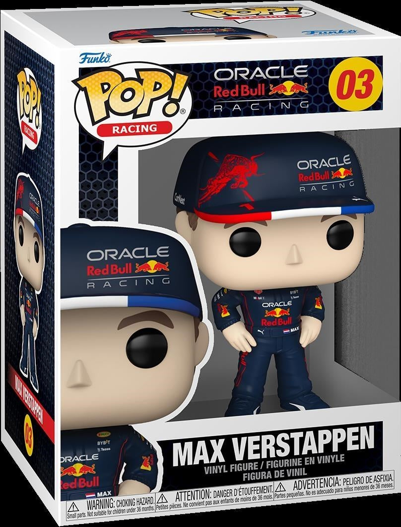 Formula 1: Funko Pop! Racing - Oracle Racing - Max Vestappen (Vinyl Figure 03)