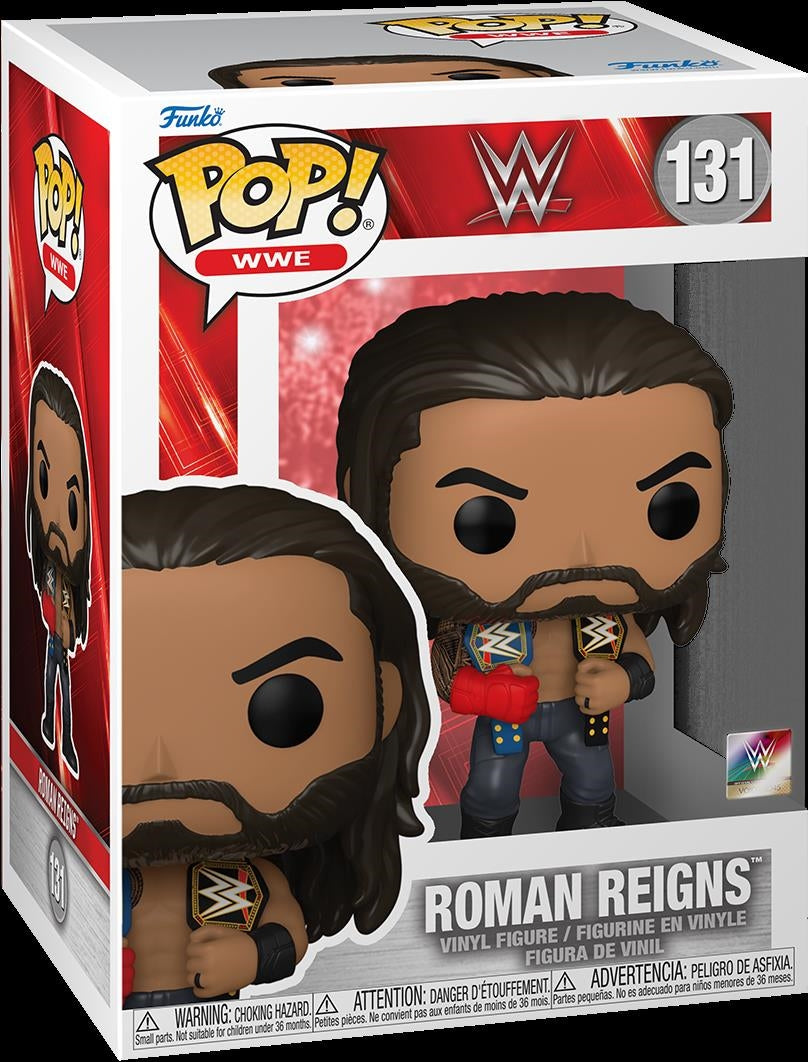 Wrestling: Funko Pop! Wwe - Roman Reigns (With Belts) (Vinyl Figure 131)