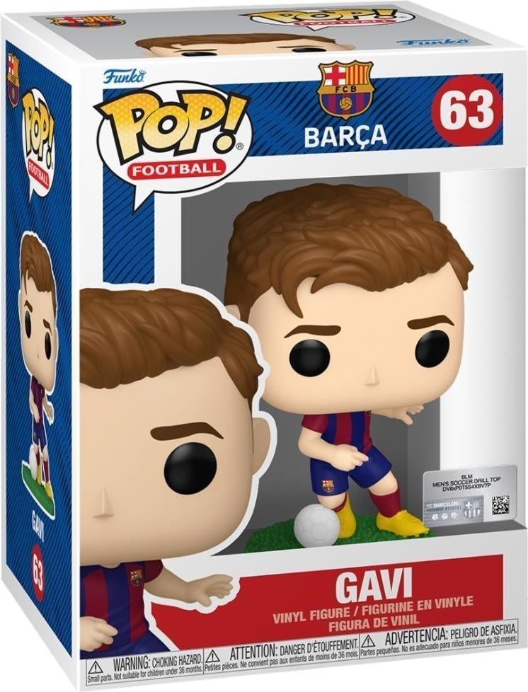 Football: Funko Pop! - Barcelona - Gavi (Vinyl Figure 63)