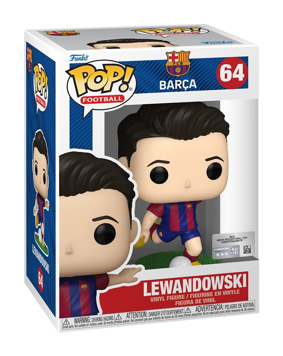 Football: Funko Pop! - Barcelona - Lewandowski (Vinyl Figure 64)
