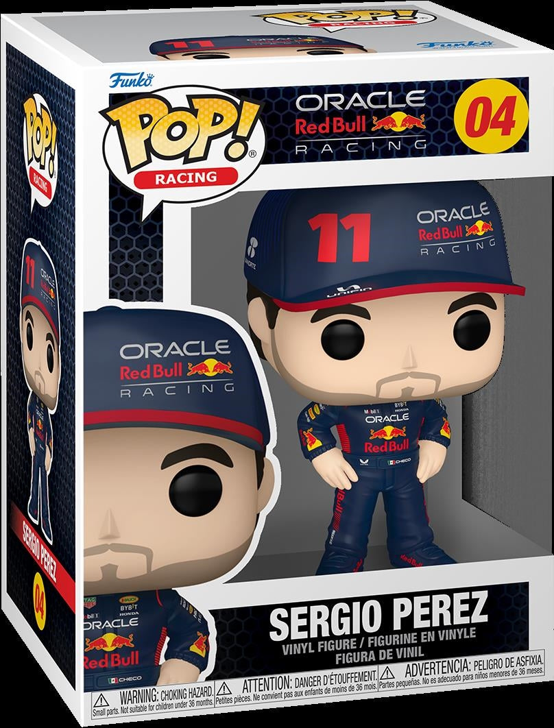 Formula 1: Funko Pop! Racing - Oracle Racing - Sergio Perez (Vinyl Figure 04)