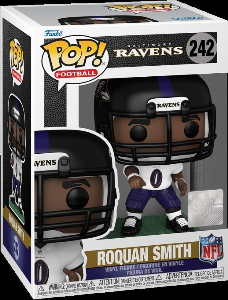 NFL: Funko Pop! - Ravens -Roquan Smith (Vinyl Figure 242)