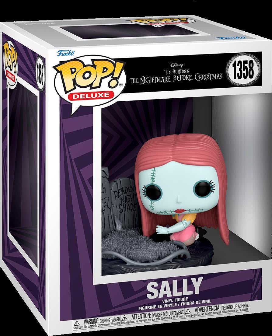 Disney: Funko Pop Deluxe - The Nightmare Before Christmas - 30th Anniversary - Sally With Gravestone (Vinyl Figure 1358)