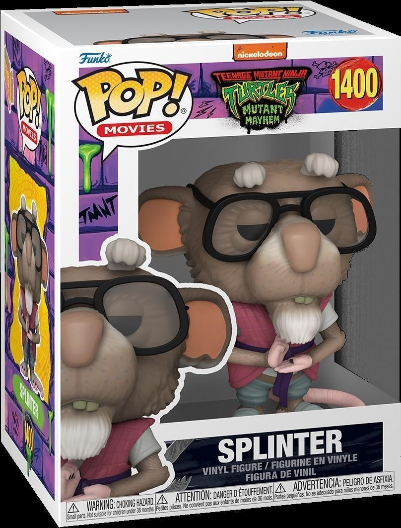 Teenage Mutant Ninja Turtles: Funko Pop! Movies - Splinter (Vinyl Figure 1400)