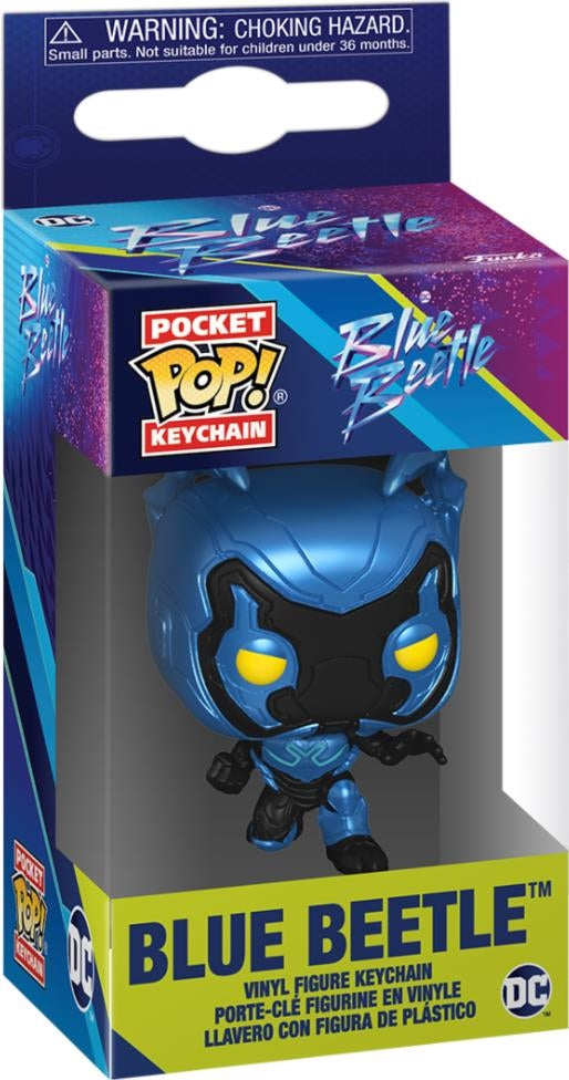 Dc Comics: Funko Pop! Keychain - Blue Beetle