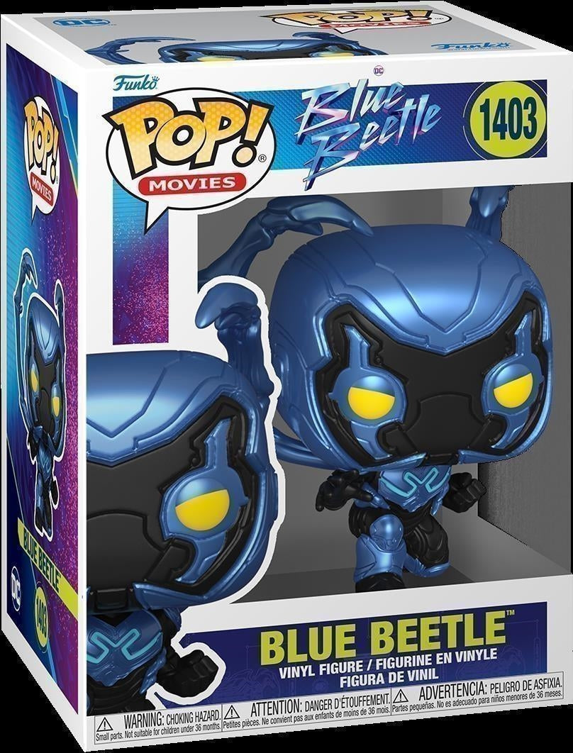 Dc Comics: Funko Pop! Movies - Blue Beetle - Blue Beetle (Vinyl Figure 1403)