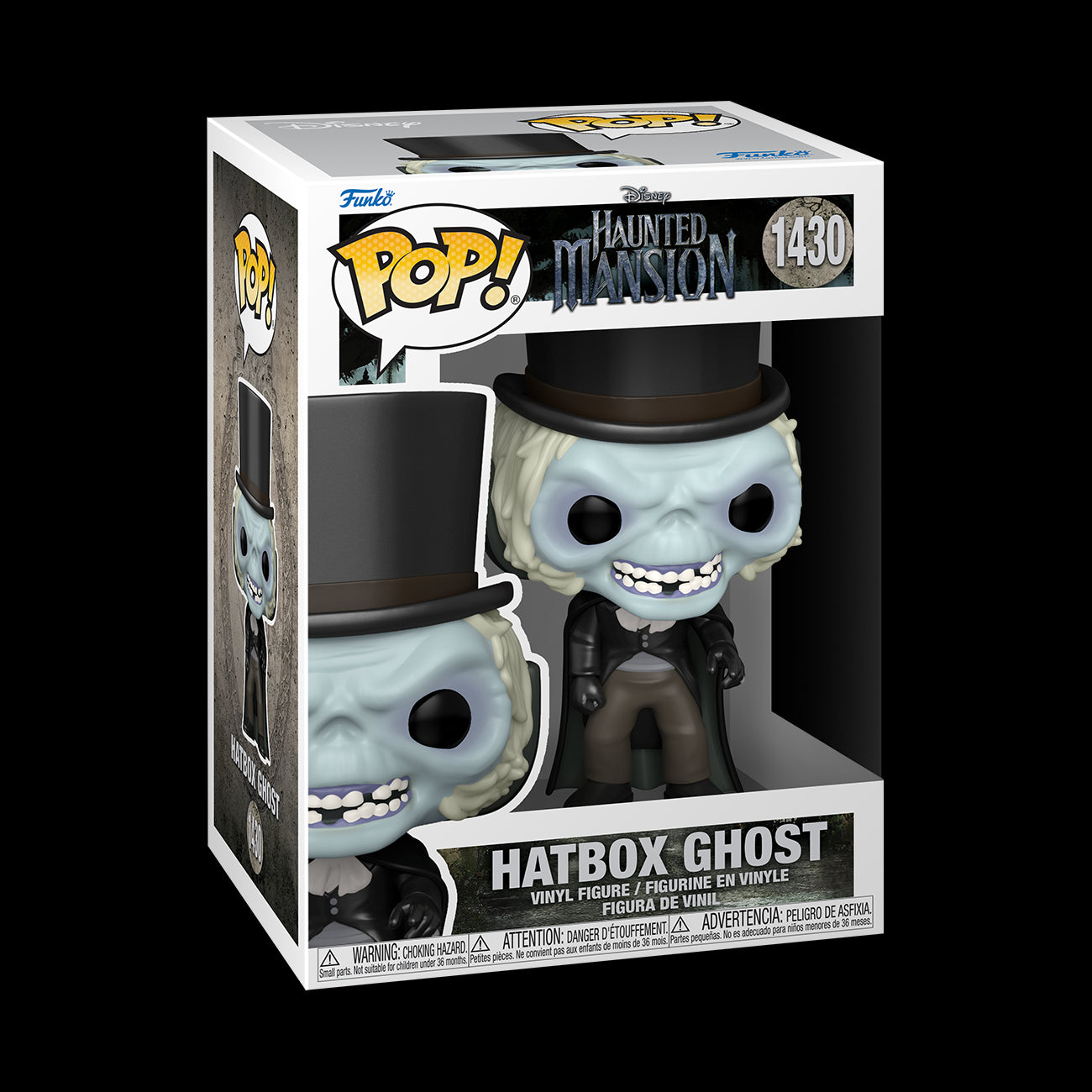 Disney: Funko Pop! - Haunted Mansion - Hatbox Ghost (Vinyl Figure 1430)