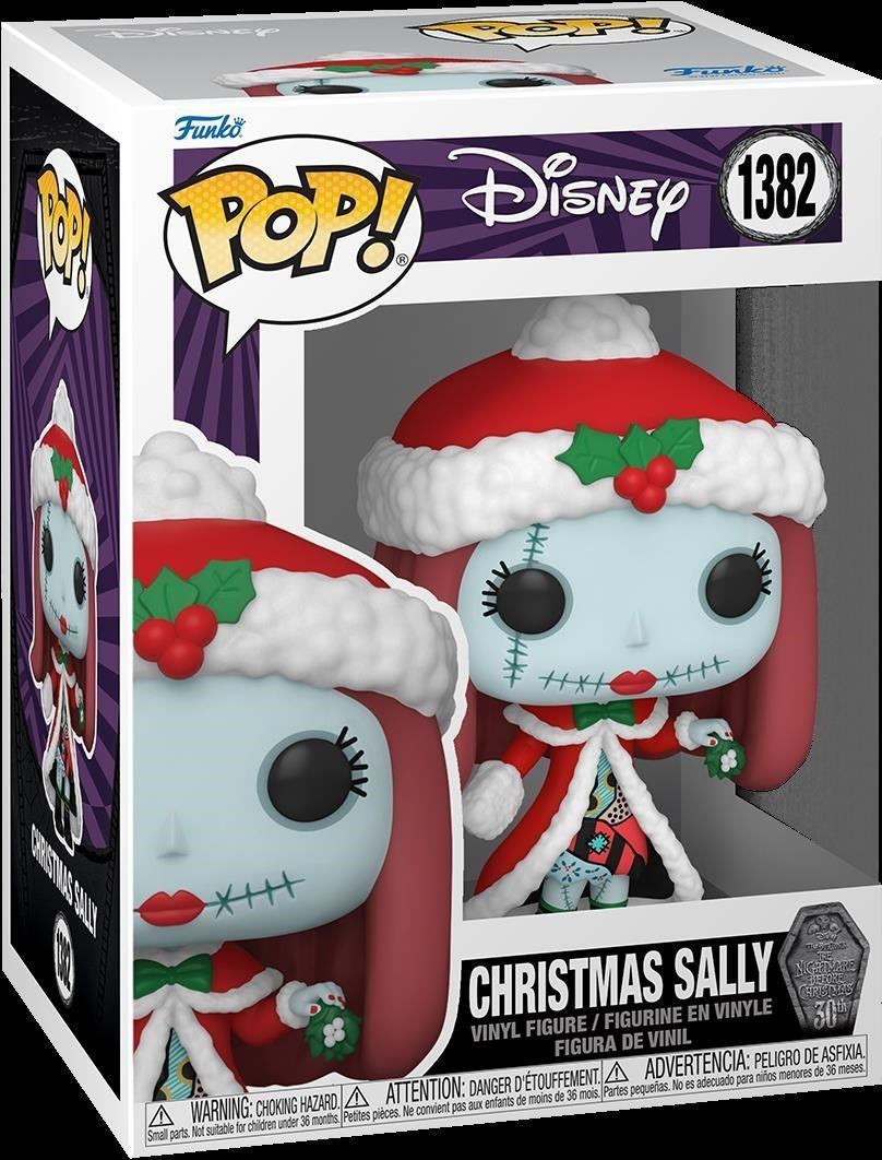 Disney: Funko Pop! - The Nightmare Before Christmas - 30th Anniversary - Christmas Sally (Vinyl Figure 1382)