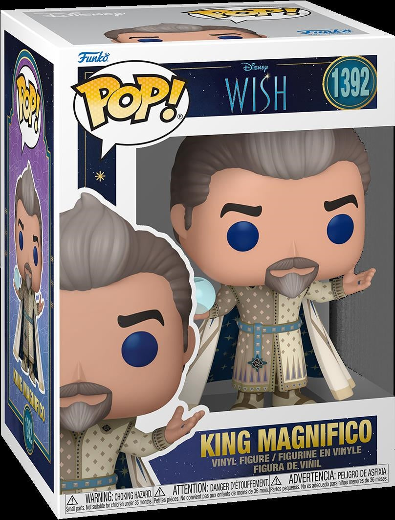 Disney: Funko Pop! - Wish - King Magnifico (Vinyl Figure 1392)