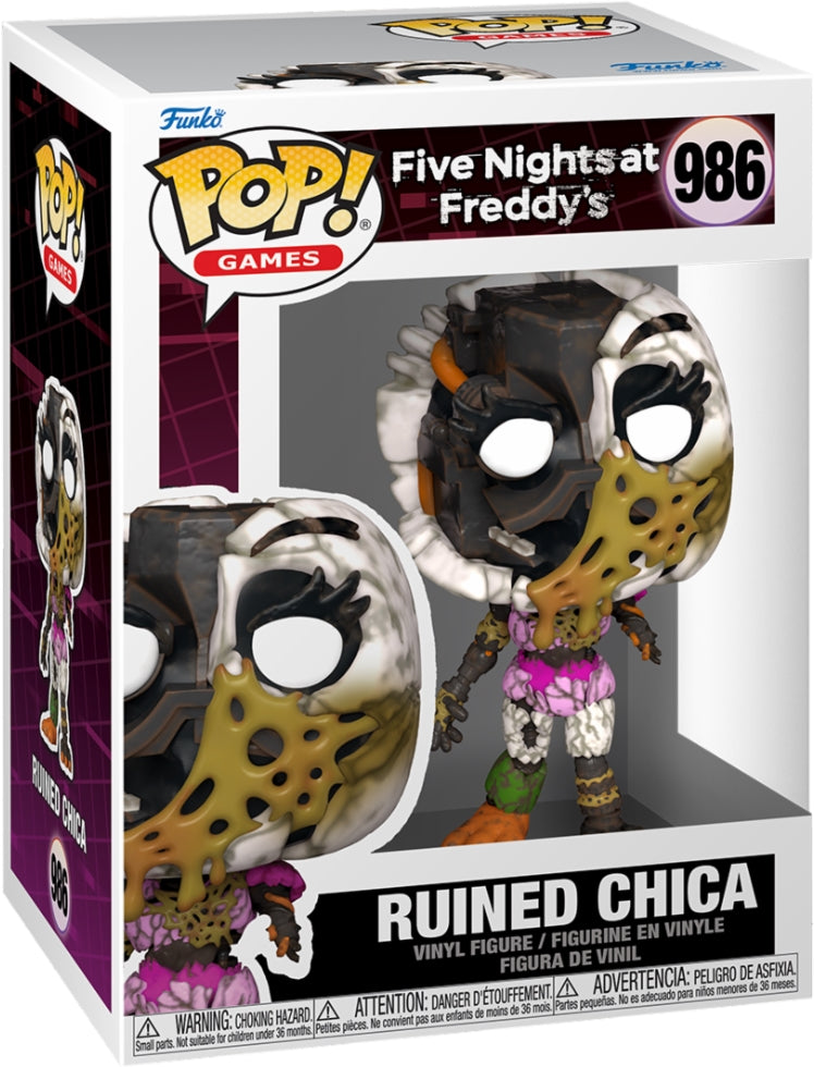 Five Nights At Freddys: Funko Pop! Games - Ruin - Chica (Vinyl Figure 986)