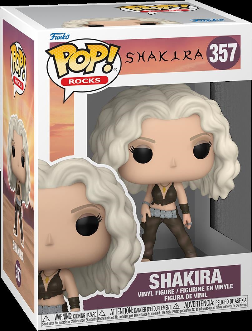 Shakira: Funko Pop! Rocks - Shakira (Whenever / Wherever) (Vinyl Figure 357)