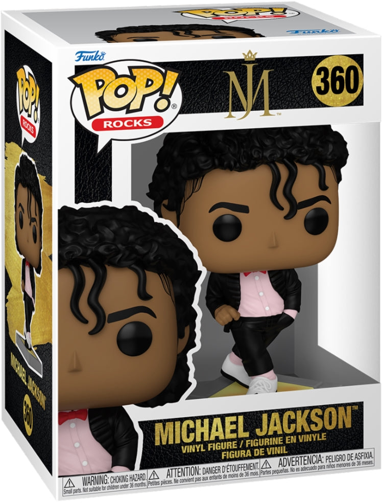 Michael Jackson: Funko Pop! Rock - Billie Jean - Michael Jackson (Vinyl figure 360)