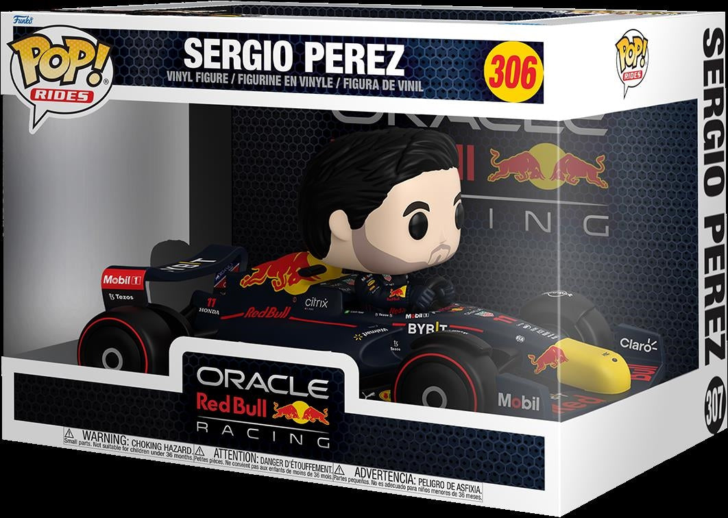 Formula 1: Funko Pop! Ride Super Deluxe - Sergio Perez (Vinyl Figure 306)