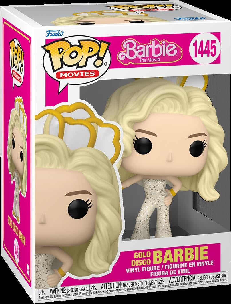 Barbie: Funko Pop! Movies - Gold Disco Barbie (Vinyl Figure 1445)