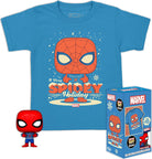 Marvel: Funko Pocket Pop! & Tee - Holiday Spiderman Tg. S