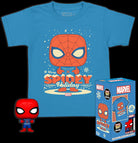 Marvel: Funko Pocket Pop! & Tee - Holiday Spiderman Tg. L