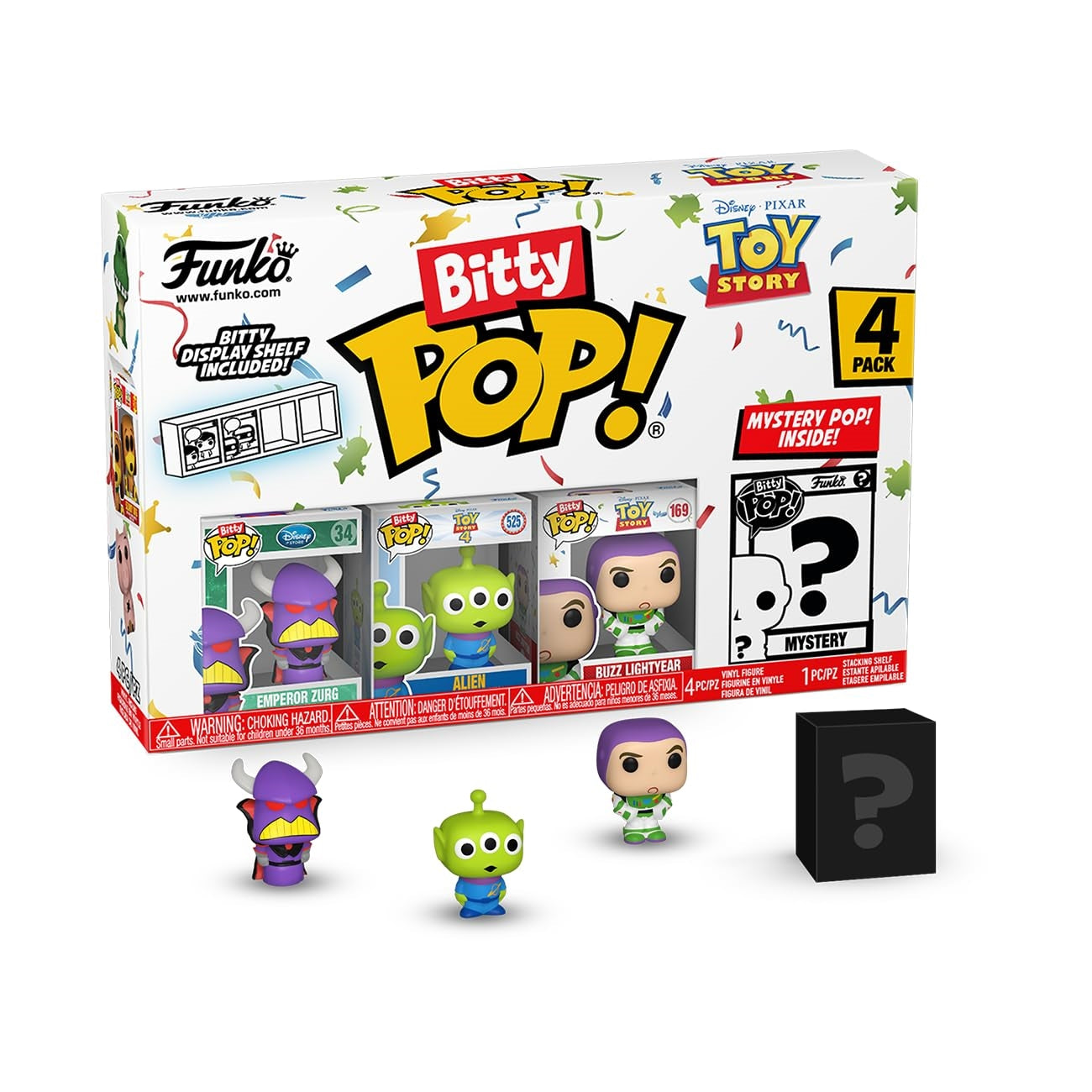 Disney: Funko Bitty Pop! - Toy Story - Zurg 4 Pack