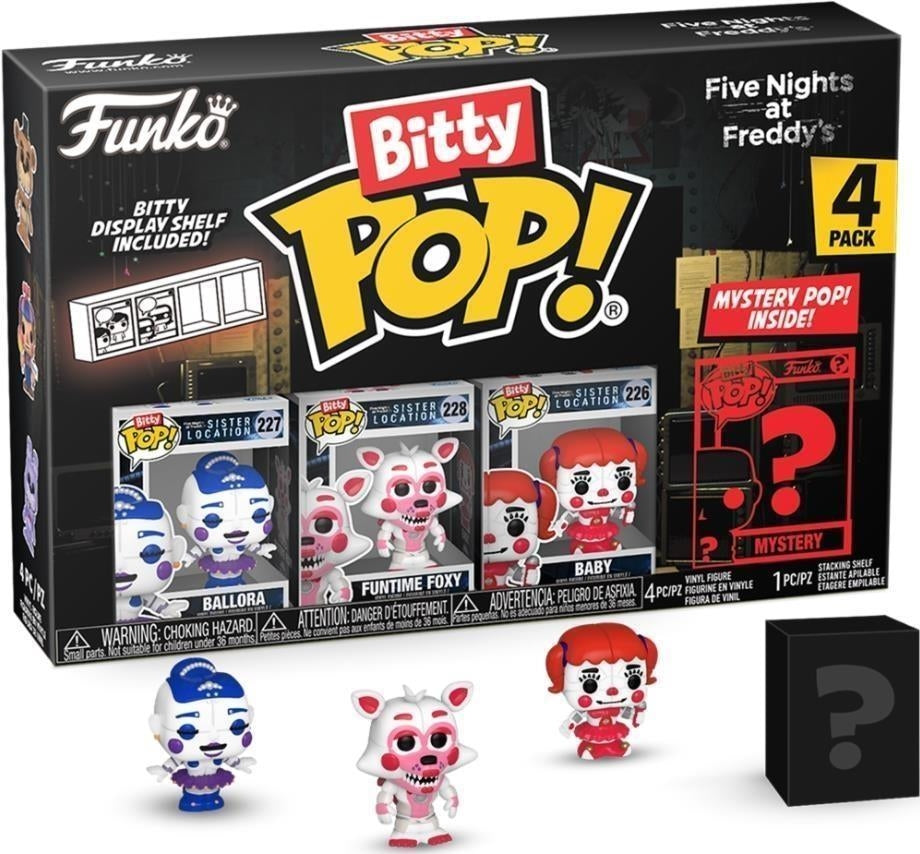 Five Nights At FreddieS: Funko Bitty Pop - Ballora 4Pk
