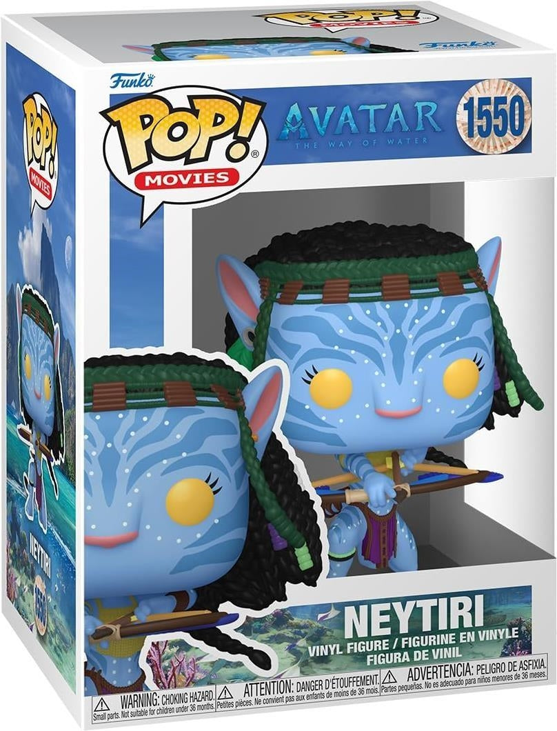 Avatar The Way of Water: Funko Pop! Movies Icons - Neytiri (Battle) (Vinyl Figure 1550)