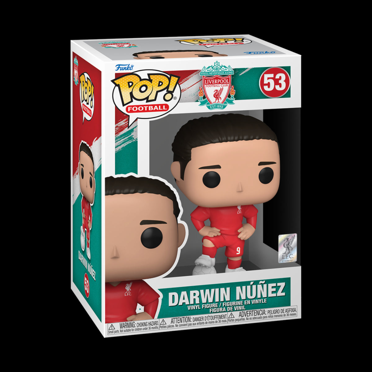 LFC: Funko Pop! Football - Darwin Nunez (Vinyl Figure 53)