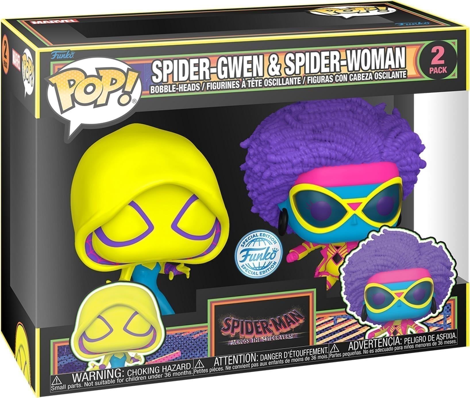 Marvel: Funko Pop! - Spider-Man Across The Spiderverse - 2-Pack - Spider-Gwen & Spider-Woman