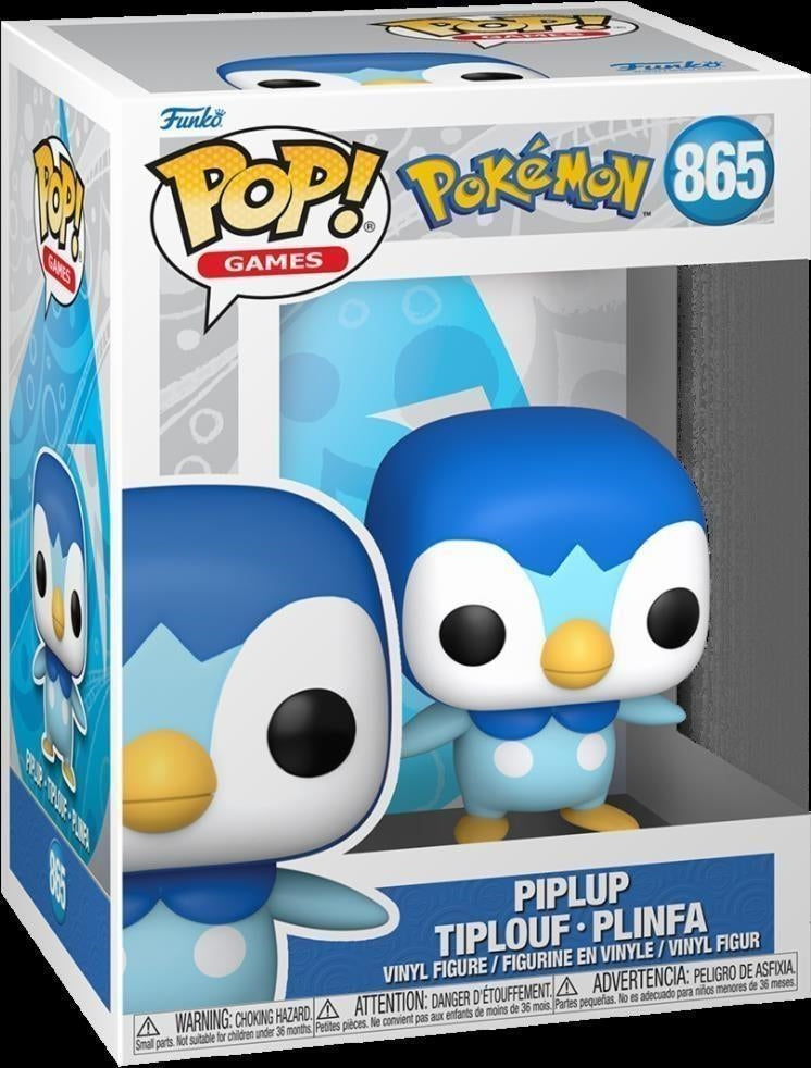 Pokemon: Funko Pop! Games - Piplup (Vinyl Figure 865)