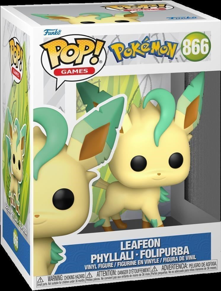 Pokemon: Funko Pop! Games - Leafeon (Vinyl Figure 866)