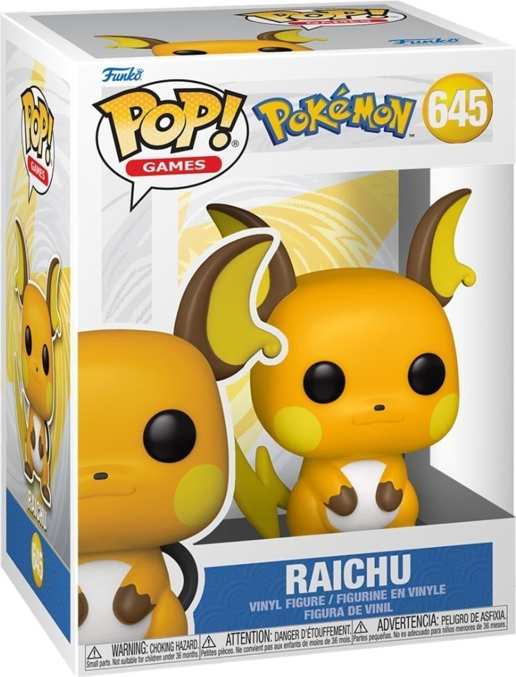 Pokemon: Funko Pop! Games - Raichu (Vinyl Figure 645)