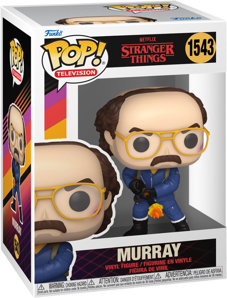 Stranger Things: Funko Pop! Television - Murray Bauman (Vinyl Figure 1543)