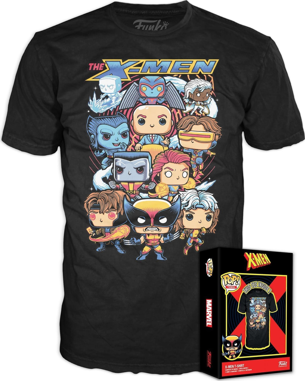 Marvel: Funko Boxed Tee - X-Men - Group Tg. M