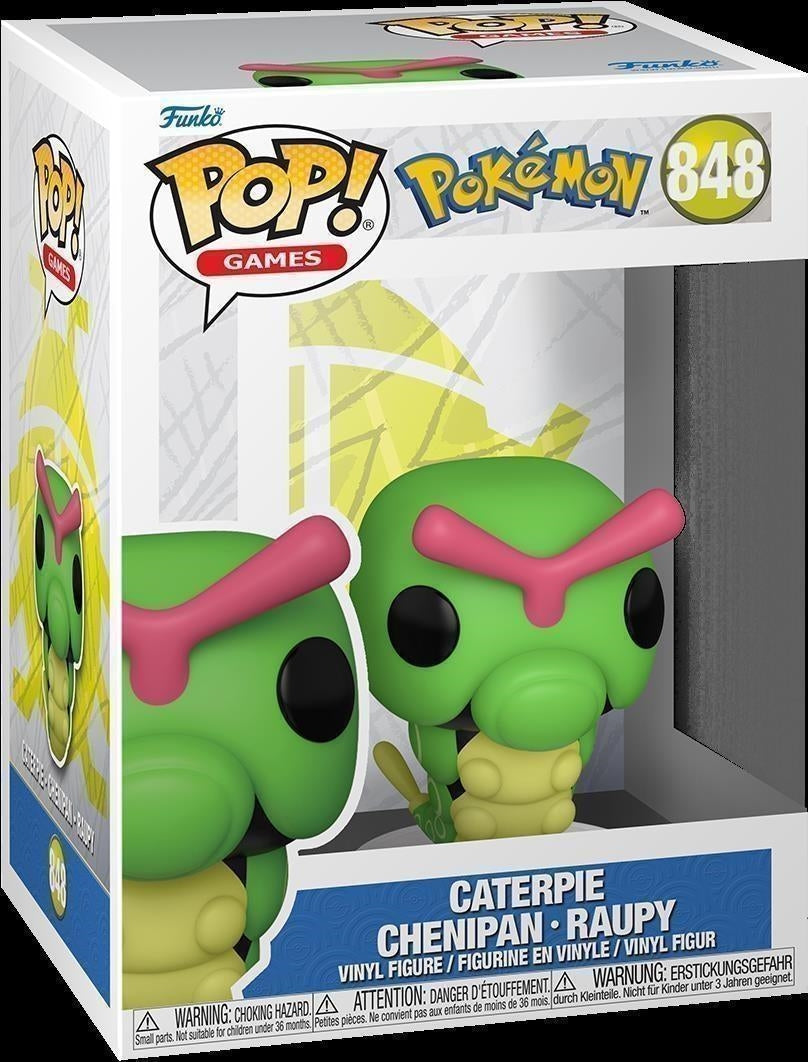 Pokemon: Funko Pop! Games - Caterpie (Vinyl Figure 848)