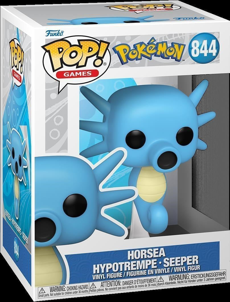 Pokemon: Funko Pop! Games - Horsea (Vinyl Figure 844)