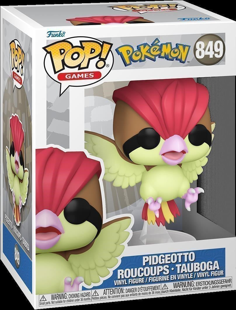 Pokemon: Funko Pop! Games - Pidgeotto (Vinyl Figure 849)