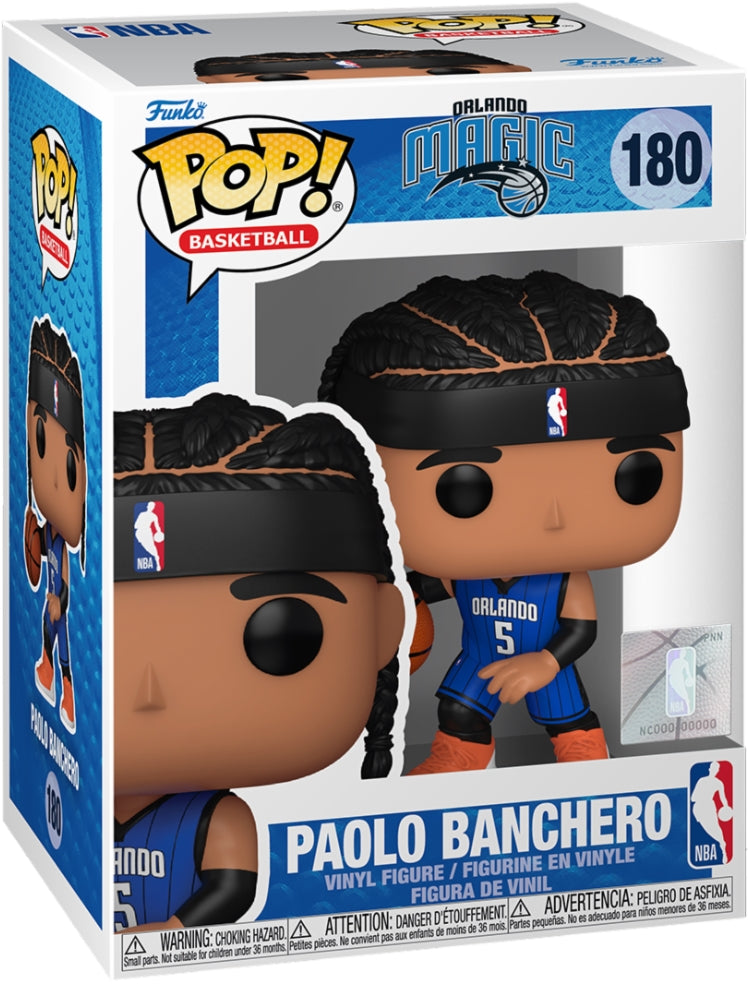 NBA: Funko Pop! Basketball - Orlando Magic - Paolo Banchero (Vinyl Figure 180)