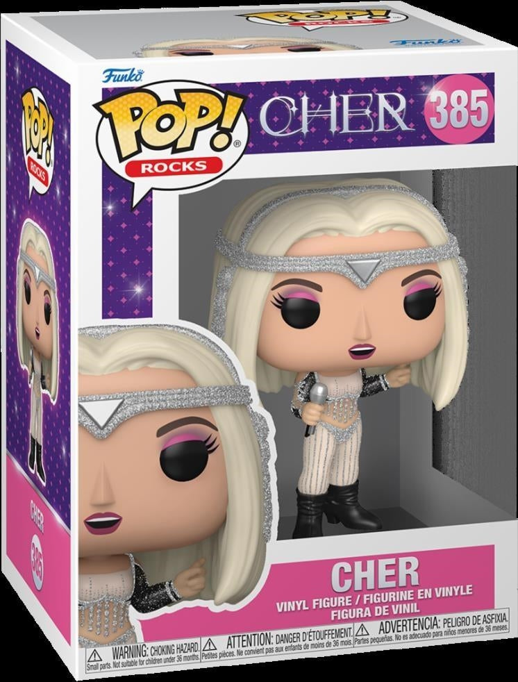 Cher: Funko Pop! Rocks - Living Proof (Glitter) (Vinyl Figure 385)