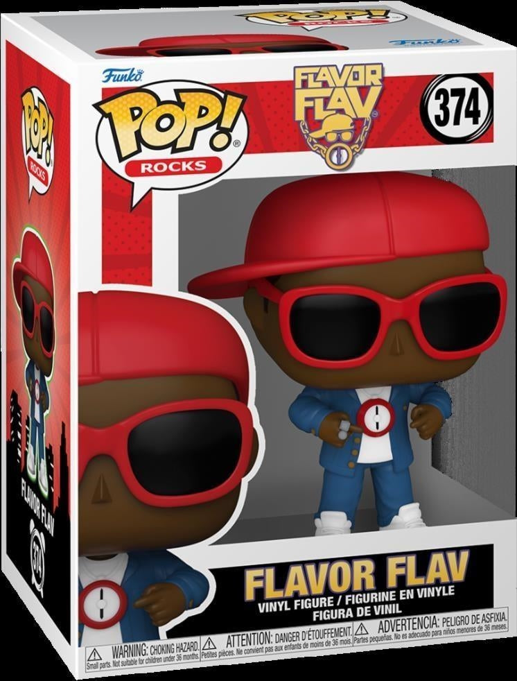 Flavor Flav: Funko Pop! Rocks - Flavor of Love (Vinyl Figure 374)