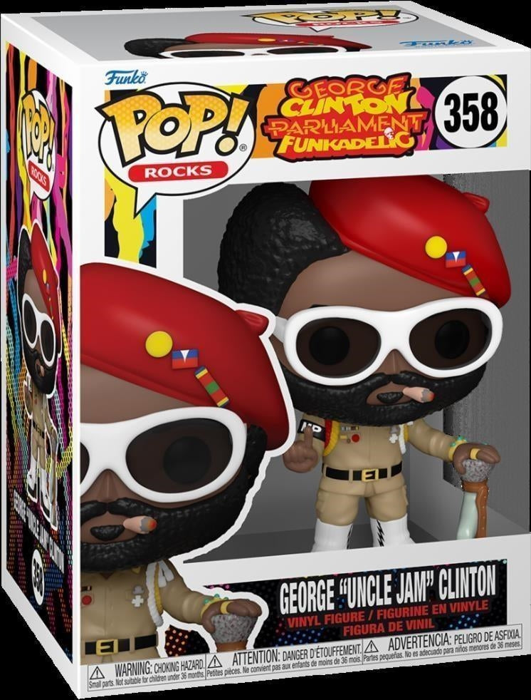 George Clinton Parliament Funkadelic: Funko Pop! Rocks (Vinyl Figure 358)