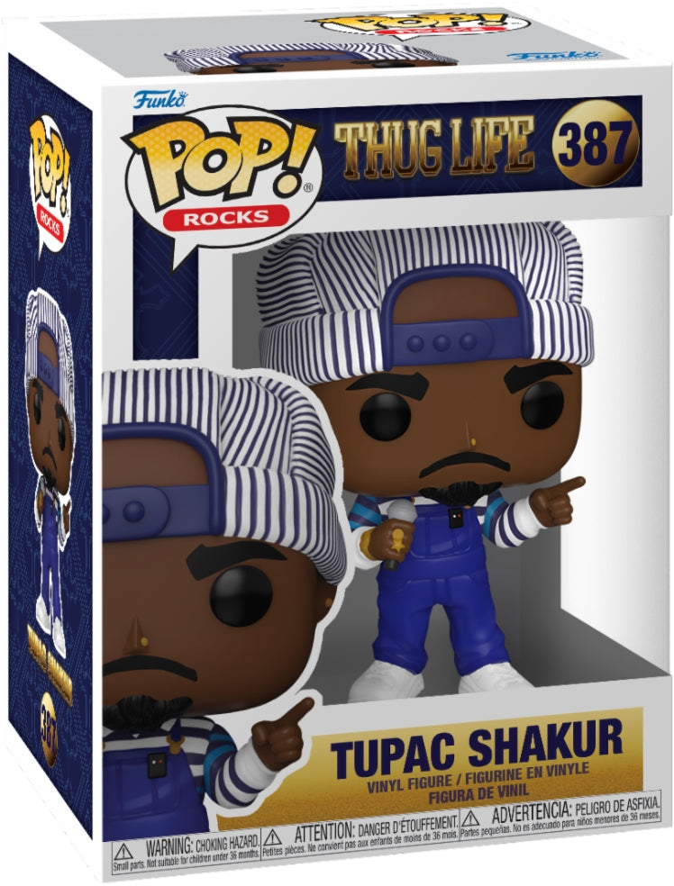 Tupac: Funko Pop! Rocks - Thug Life - Tupac Shakur (Vinyl Figure 387)