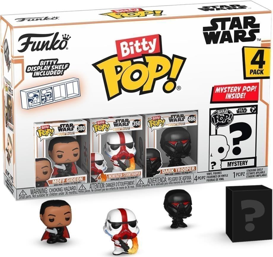 Star Wars: Funko Pop! Bitty Pop! - The Mandalorian - Moff Gideon (4 Pack)