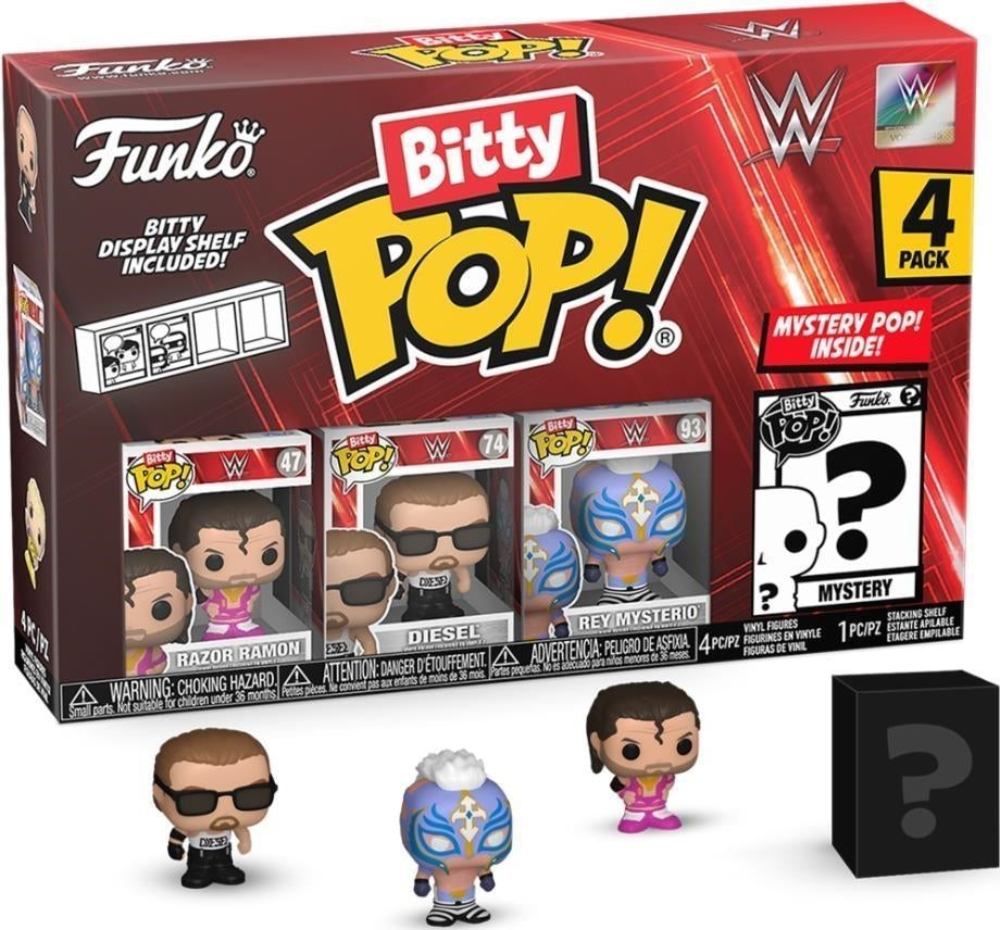 Wrestling: Funko Bitty Pop - 4 Pack Razor Ramon