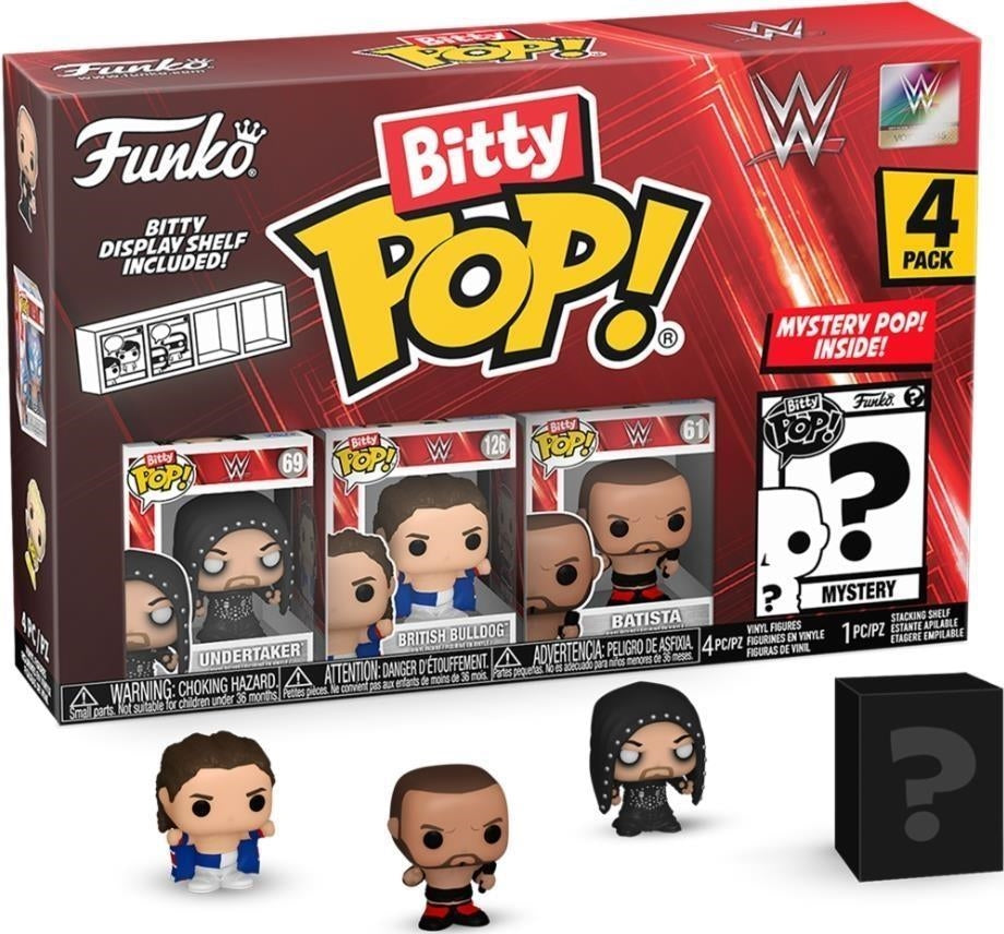 Wrestling: Funko Bitty Pop - 4 Pack Undertaker