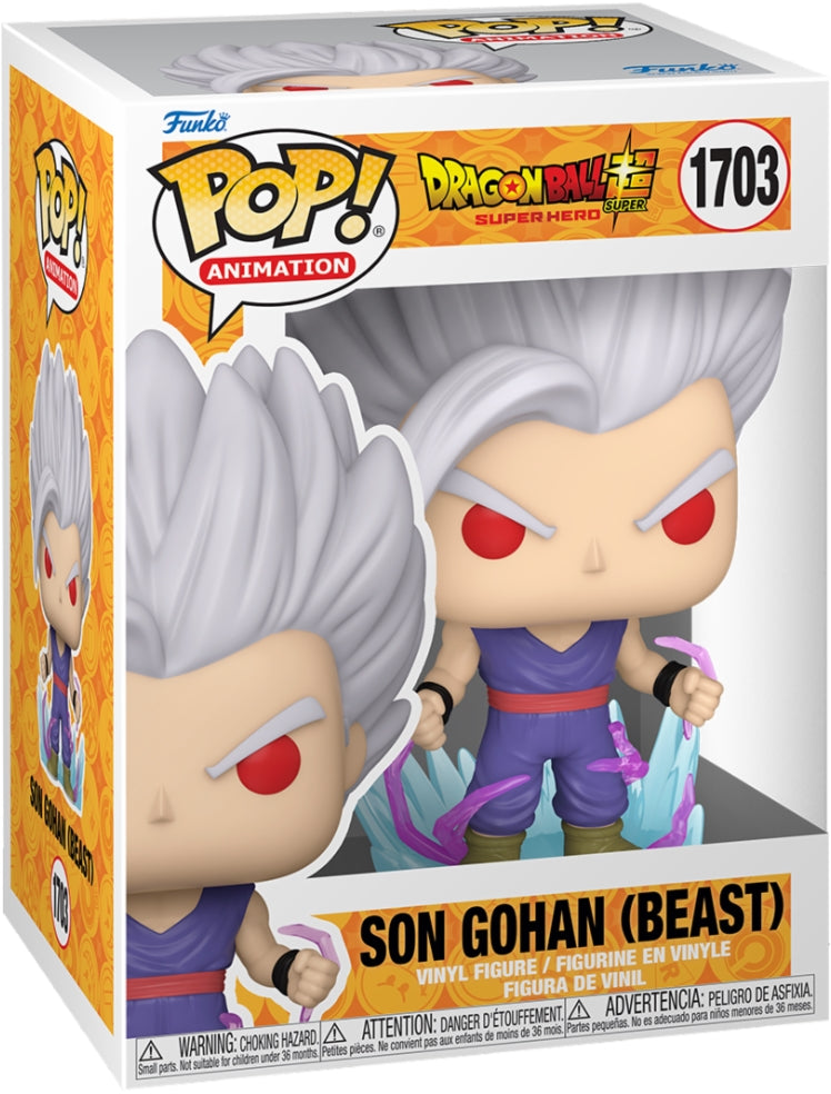 Dragon Ball Super: Funko Pop! Animation - Son Gohan (Beast) (Glow In The Dark) (Vinyl Figure 1703)