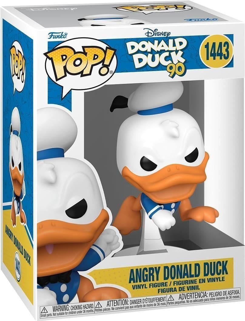 Disney: Funko Pop! Donald Duck 90 - Donald Duck (Angry) (Vinyl Figure 1443)