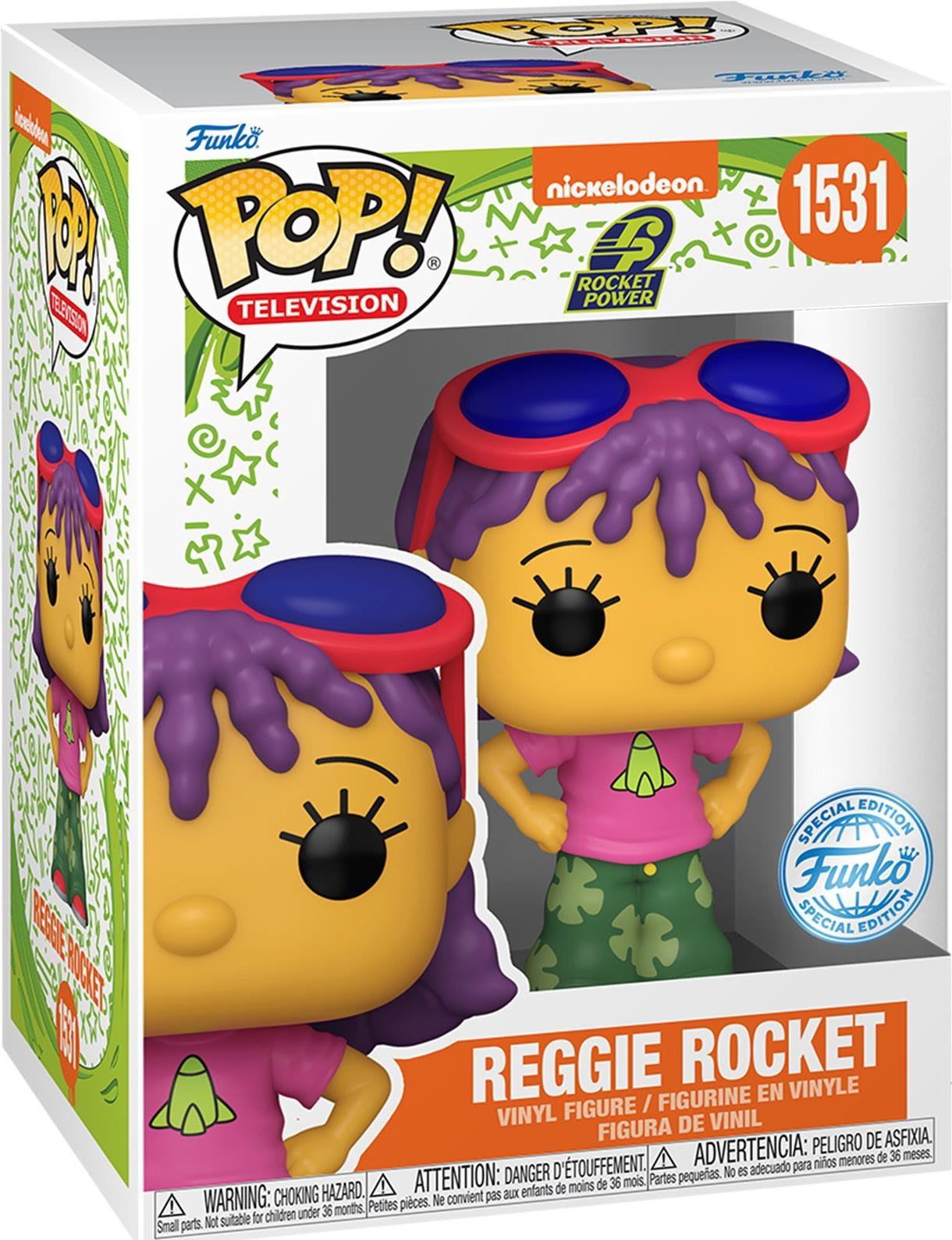 Nickelodeon: Funko Pop! Television - The Wild Thornberry - Reggie Rocket (Vinyl Figure 1531)