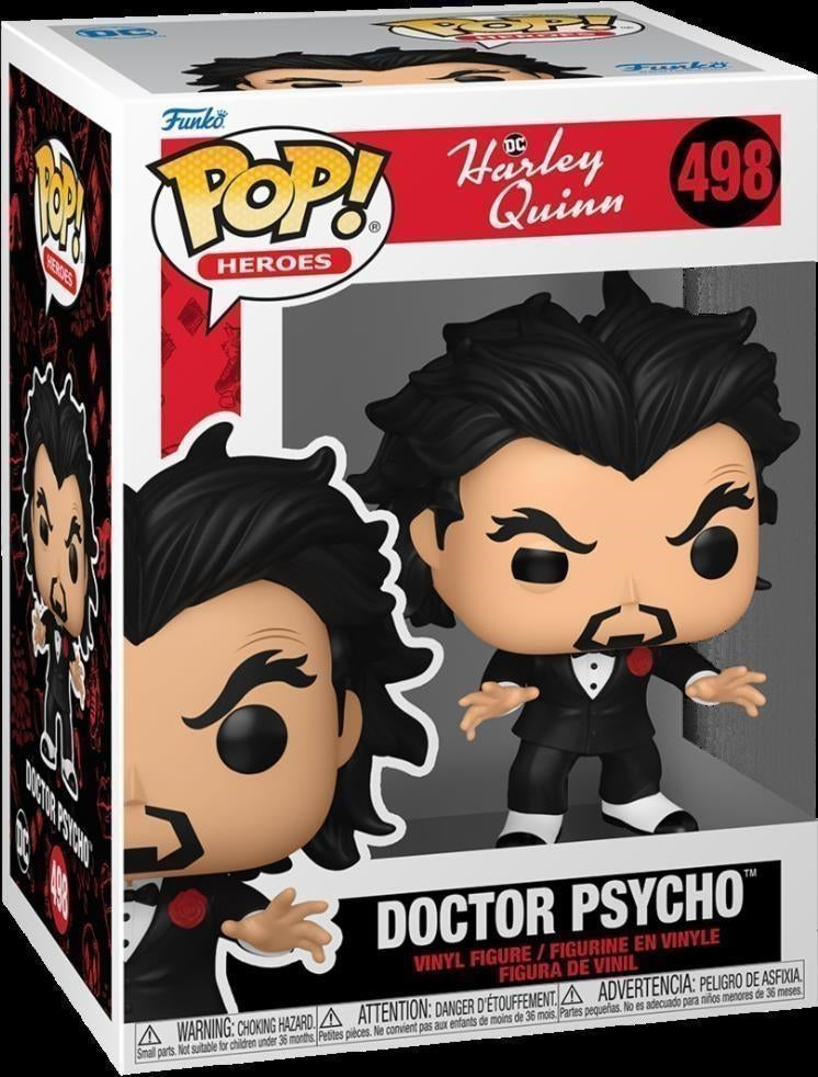 Dc Comics: Funko Pop! Heroes - Harley Quinn - Doctor Psycho (Vinyl Figure 498)