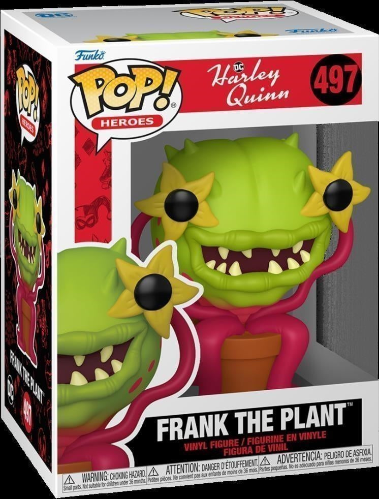 Dc Comics: Funko Pop! Heroes - Harley Quinn - Frank the Plant (Vinyl Figure 497)