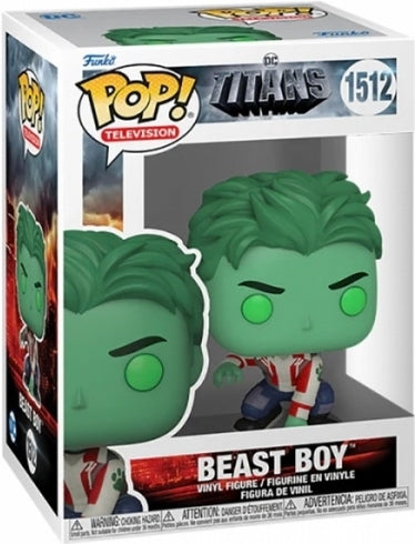 Dc Comics: Funko Pop! Television - Titans - Beast Boy (Vinyl Figure 1512)