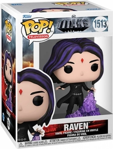 Dc Comics: Funko Pop! Television - Titans - Raven (Vinyl Figure 1513)