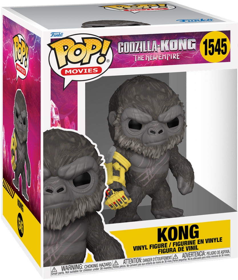Godzilla Vs Kong The New Empire: Funko Pop! Super - Kong (Vinyl Figure 1545)